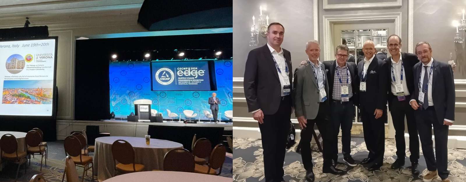 CSCMP EDGE Conference, branschledare diskuterar lösningar inom supply chain management.