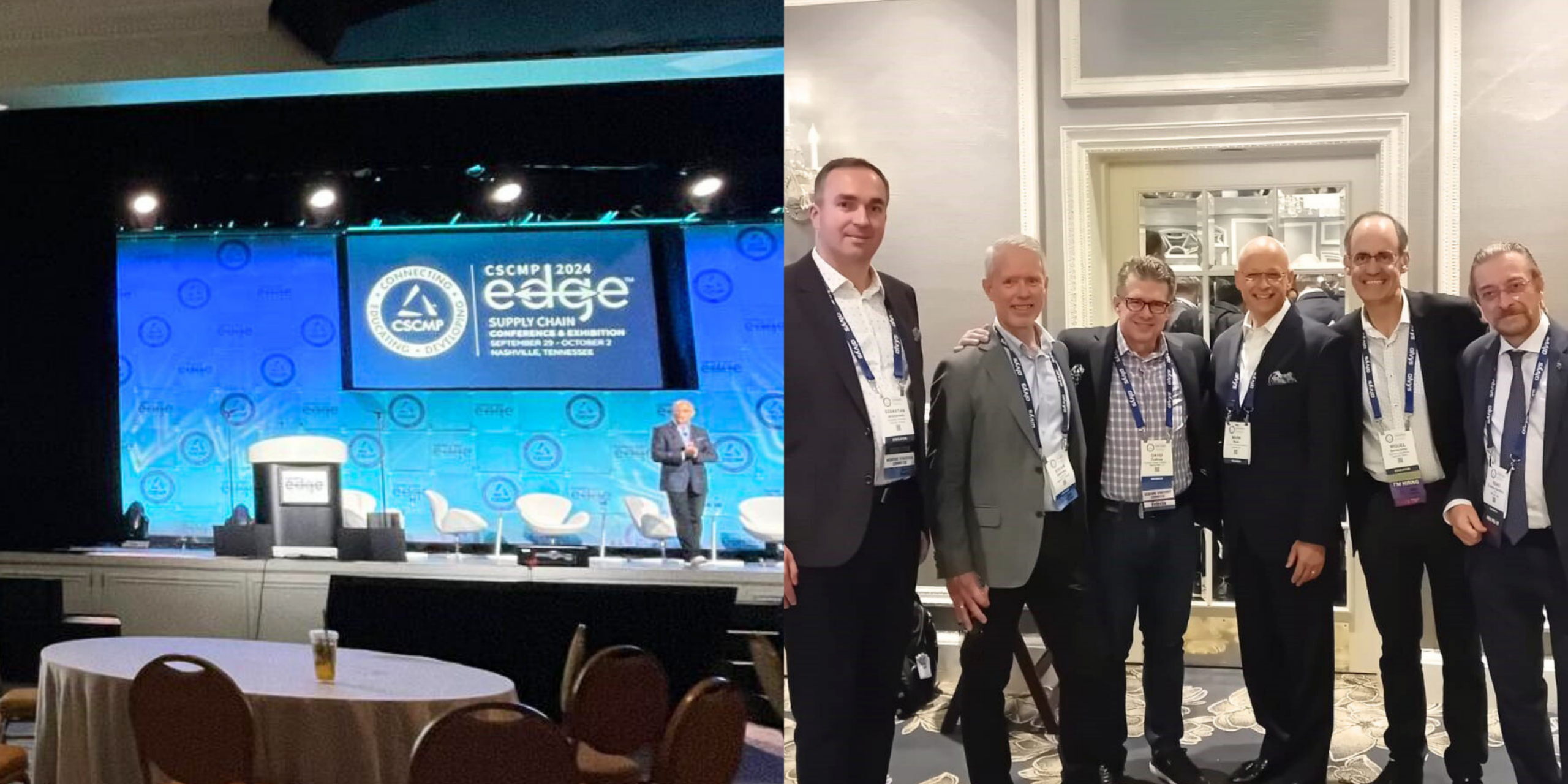 CSCMP EDGE Conference, branschledare diskuterar lösningar inom supply chain management.