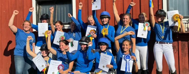 Stockholm Riding Club wins bronze – with Optilon as proud sponsor