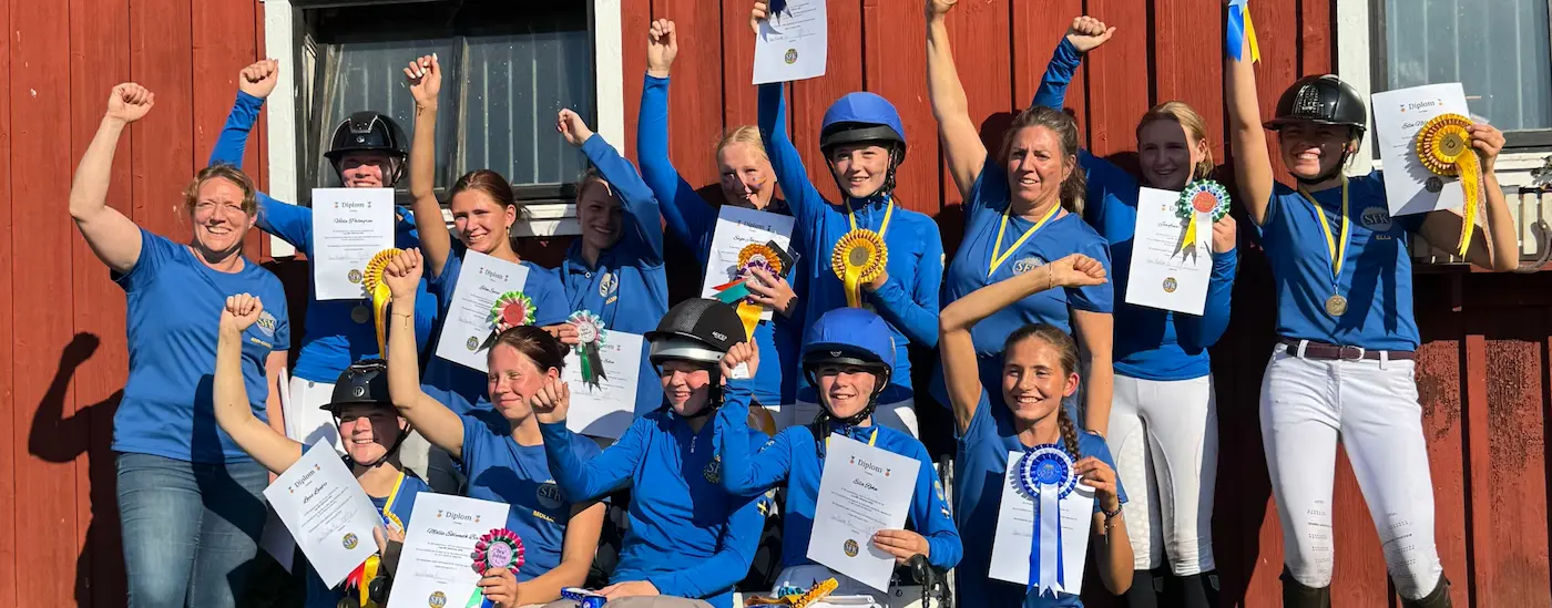 Stockholm Riding Club wins bronze – with Optilon as proud sponsor