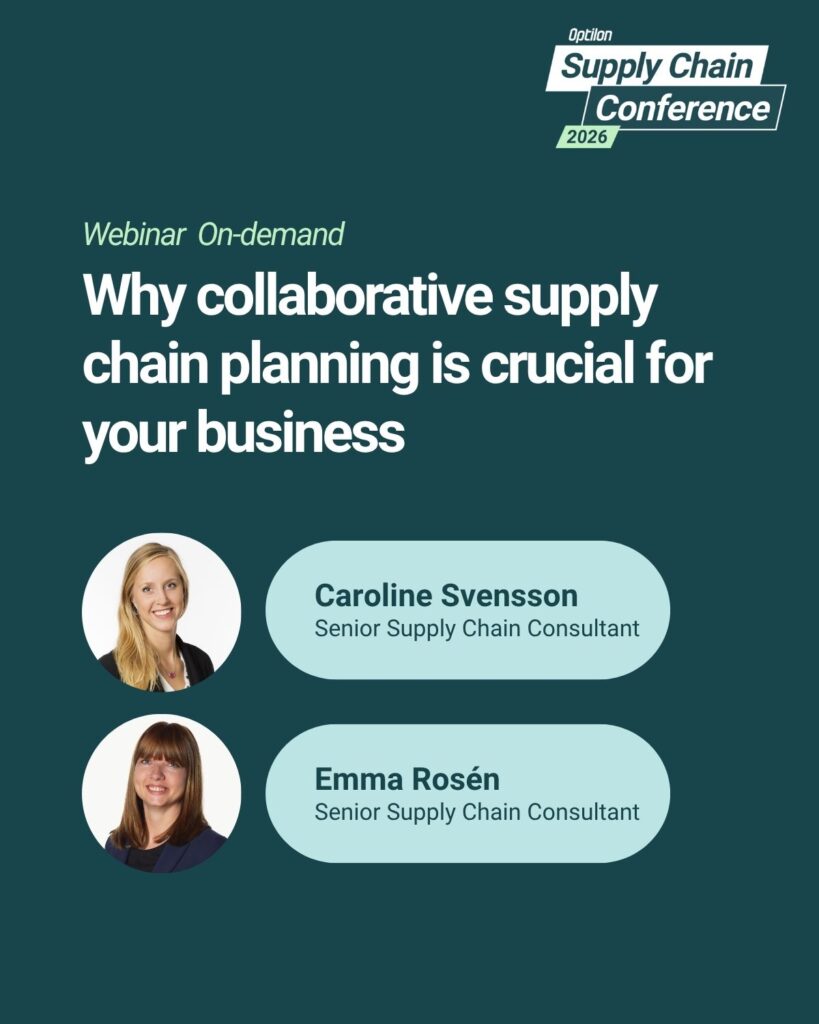 Collaborative supply chain planning webinar
