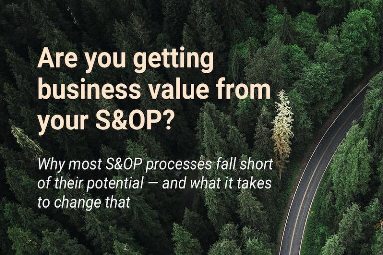 S&OP Whitepaper part 1