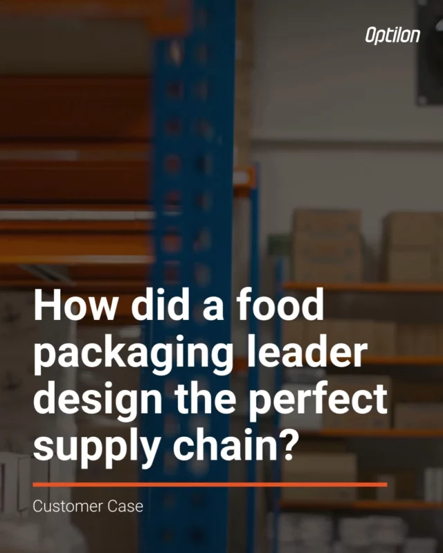 How did a food packaging leader design the perfect supply chain? 🤔 

Struggling with manual spreadsheets that couldn’t keep up with their complex needs, one of the world’s top food processing and packaging companies needed a change. 

Curious about how this works in real life? See how we helped transform their supply chain, replacing inefficiencies with a data-driven solution. 🚀

👉 Read the full case on optilon.com

#optilon #supplychain #customercase #supplychaindesign